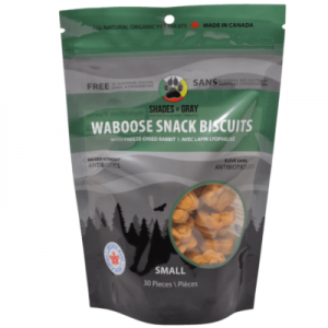Shades of Gray Waboose Snack Biscuits with Freeze Dried Rabbit Small