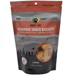 Shades of Gray Waboose Snack Biscuits with Rabbit Large