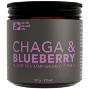 North Hound Life Organic Chaga Mushroom & Blueberry Superfood