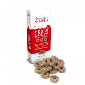 Supreme Selective Naturals Berry Loops Small Animal Treats