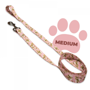 Perri's Pink Peonies Dog Leash