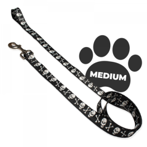 Perri's Skull and Crossbones Dog Leash