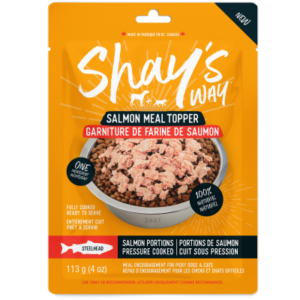 Shay's Way Steelhead Salmon Pet Meal Topper 4 oz