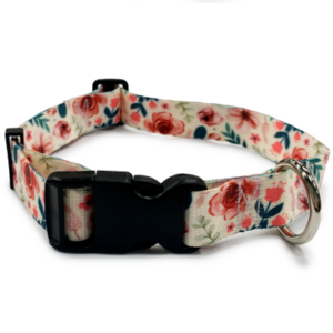 Perri's Spring Floral Dog Collar Medium
