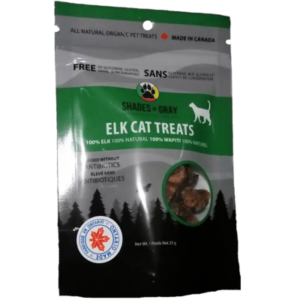Shades of Gray Dehydrated Elk Cat Treats