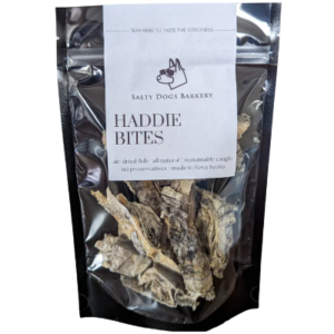 Salty Dogs Barkery Haddie Bites Dog Treats