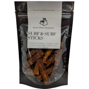 Salty Dogs Barkery Surf & Surf Sticks Dog Treats