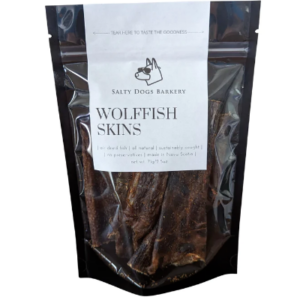 Salty Dogs Barkery Wolffish Skins Dog Treats