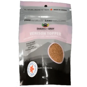Shades of Gray Venison Pet Food Topper