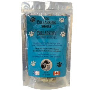 Collaskins Whole Cod Pet Treats 3 oz