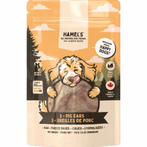 Hamel's Freeze Dried Pig Ears Dog Treats 3 Pack