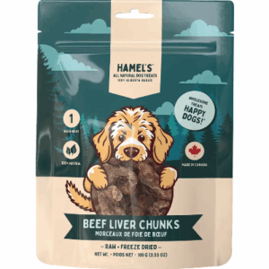 Hamel's Beef Liver Freeze Dried Dog Treats 100 g