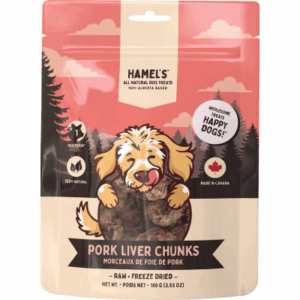 Hamel's Pork Liver Freeze Dried Dog Treats 100 g